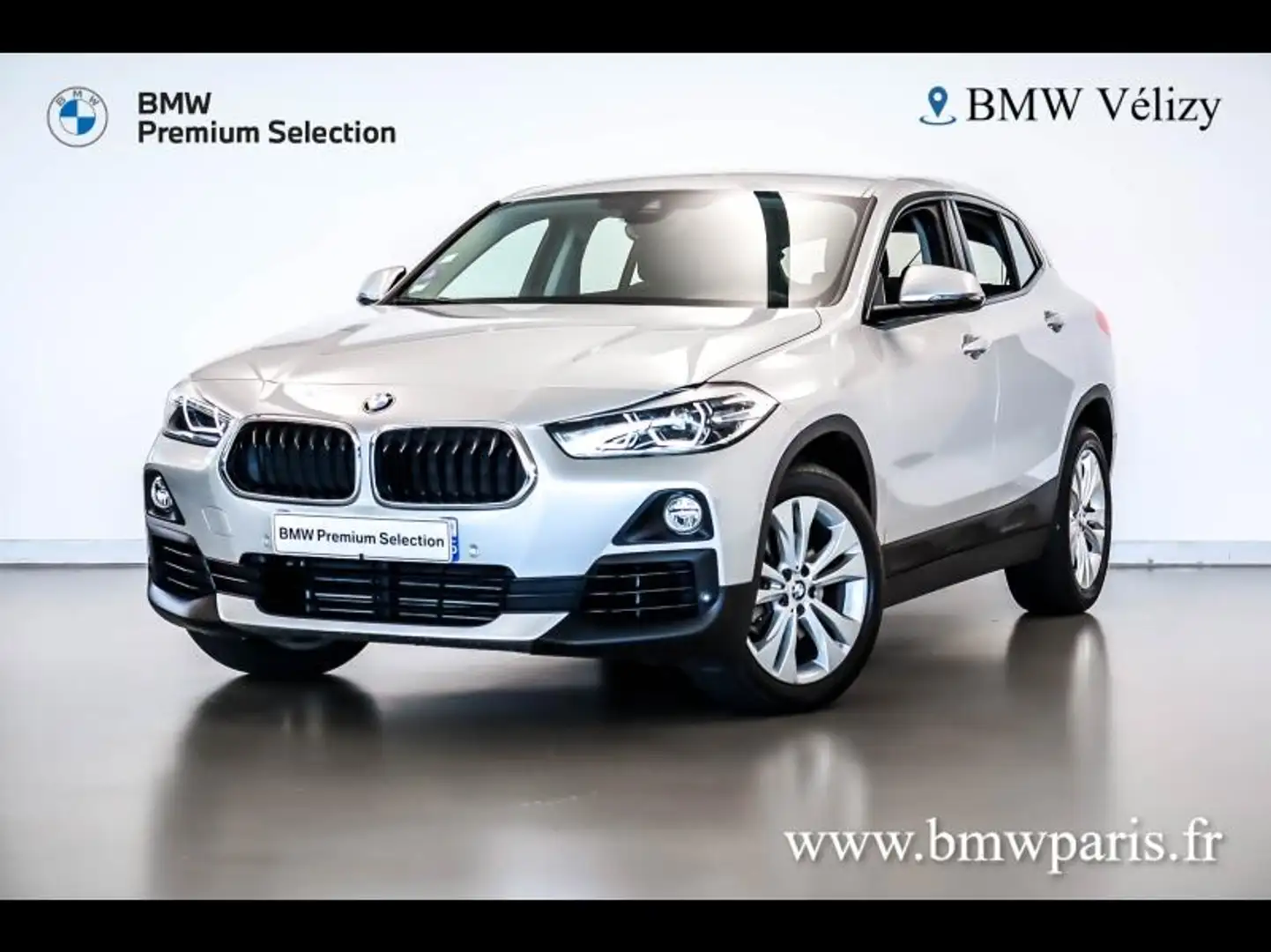 BMW X2 sDrive18iA 140ch Lounge DKG7 Euro6d-T 129g Argent - 1
