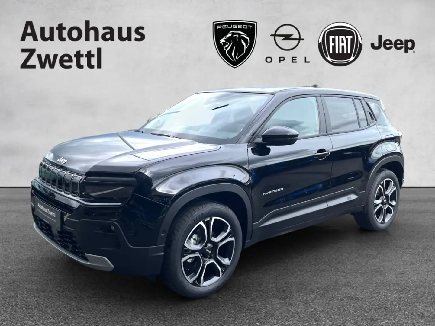 Jeep Avenger Summit PT 100 Schwarz - 1