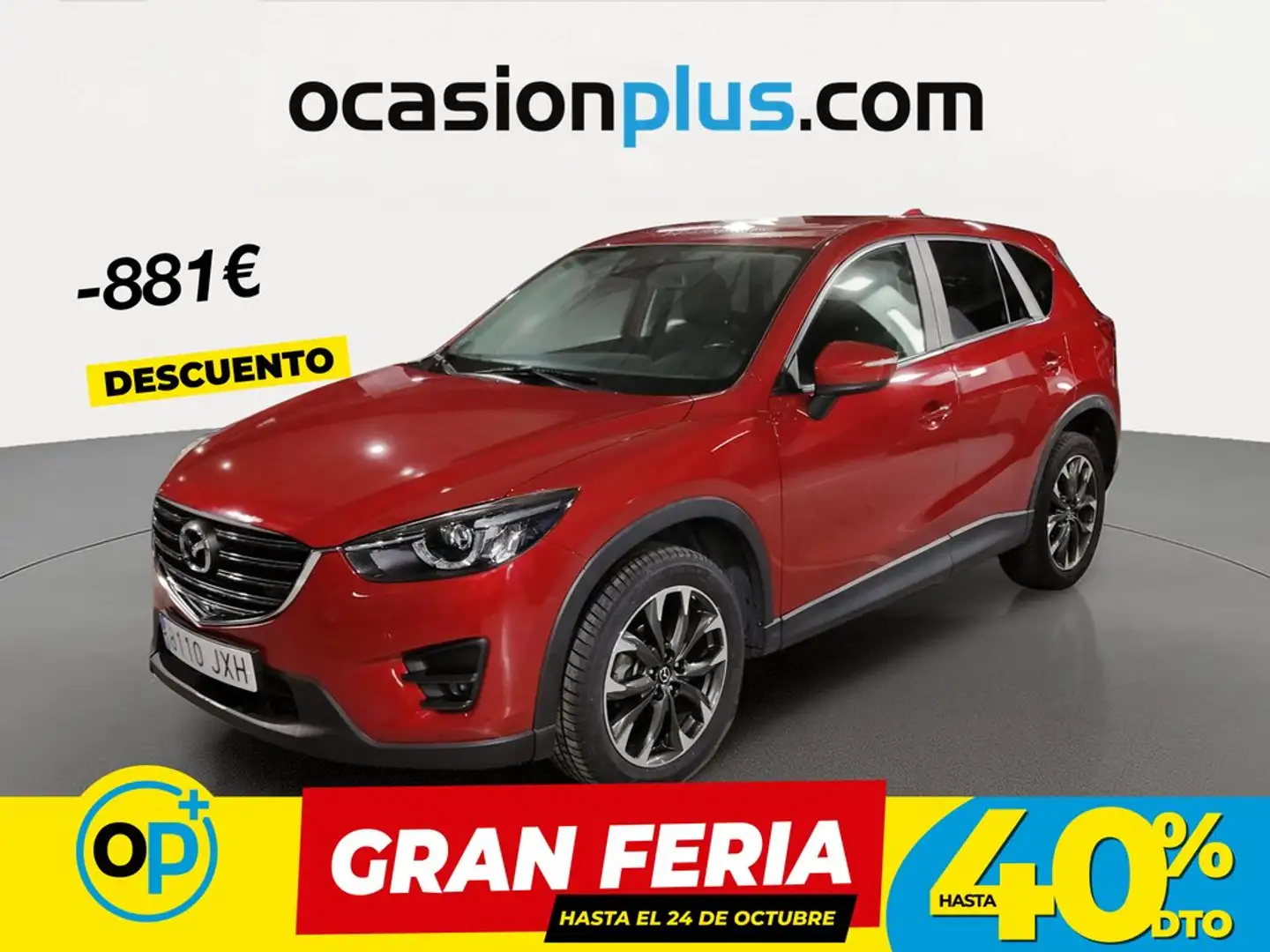Mazda CX-5 2.2DE Black Tech Edition 2WD 150 Rojo - 1