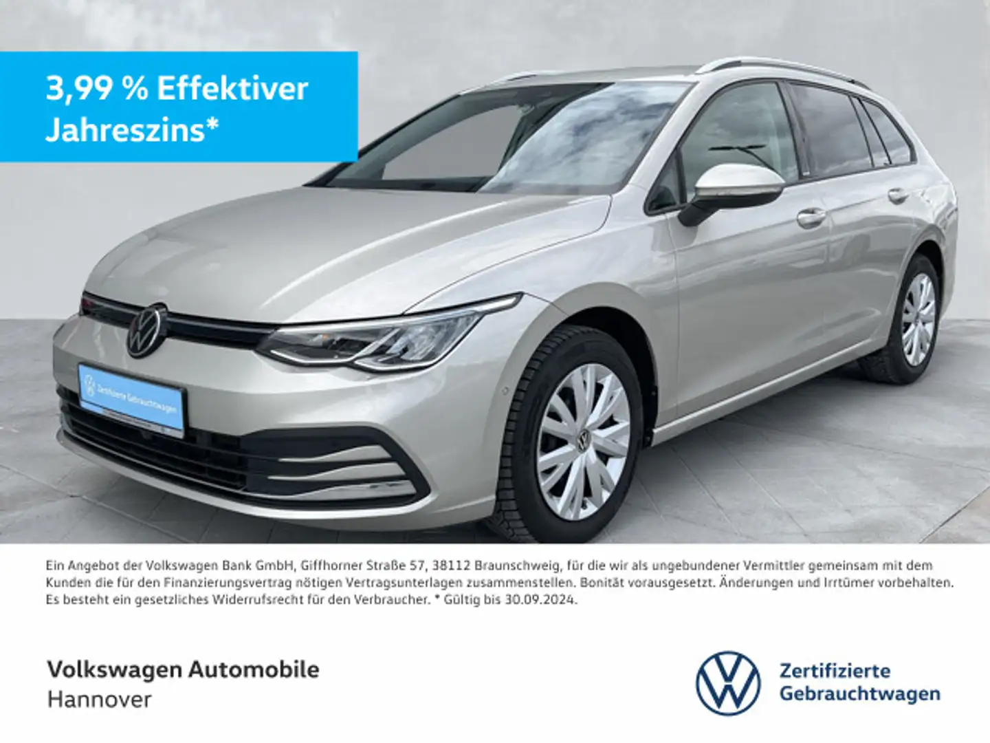 Volkswagen Golf Variant Golf VIII Variant 1.0 TSI Move Navi AHK Kamera T Plateado - 1