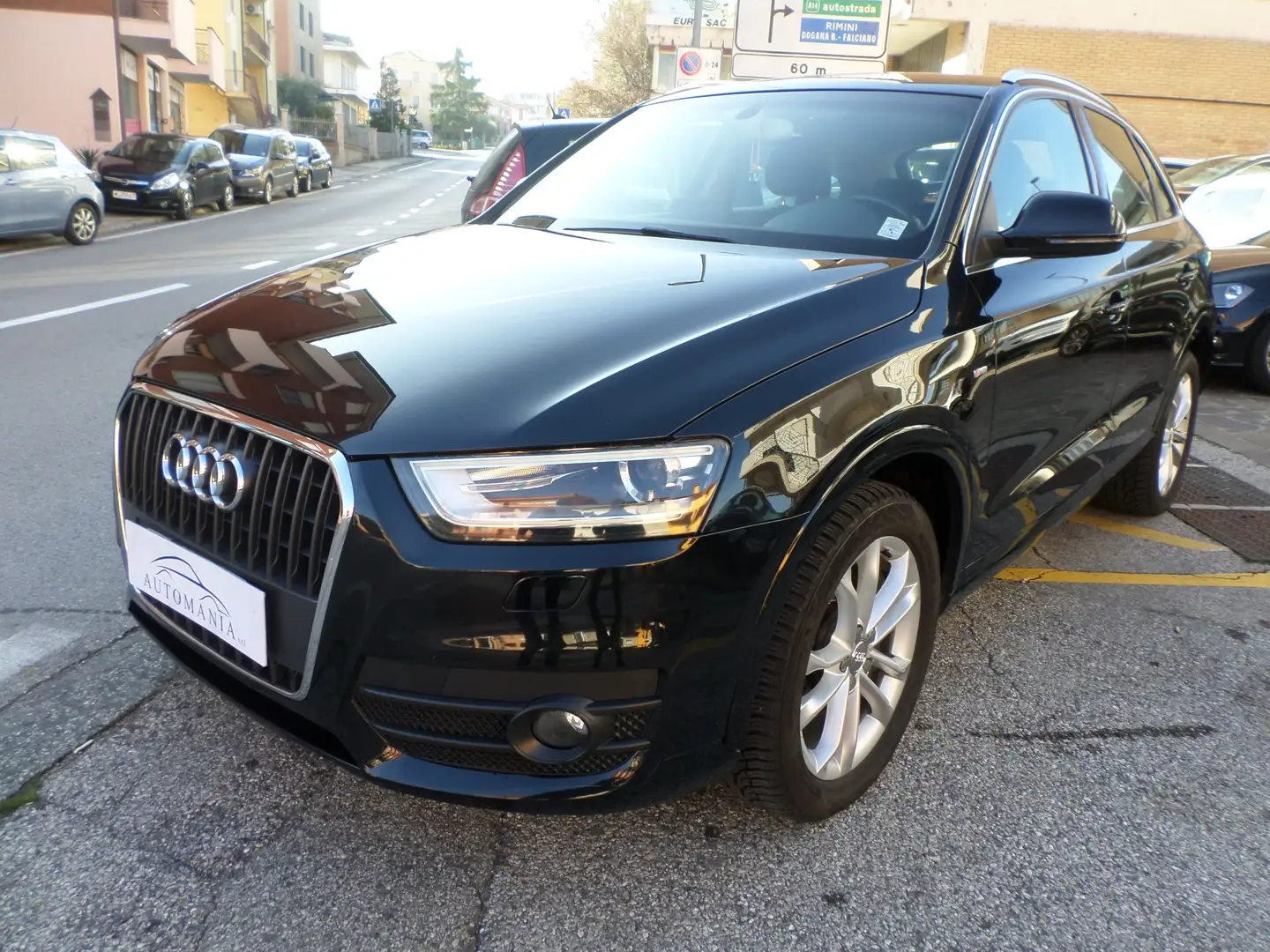Audi Q3 2.0 tdi quattro 177cv s-tronic Nero - 1