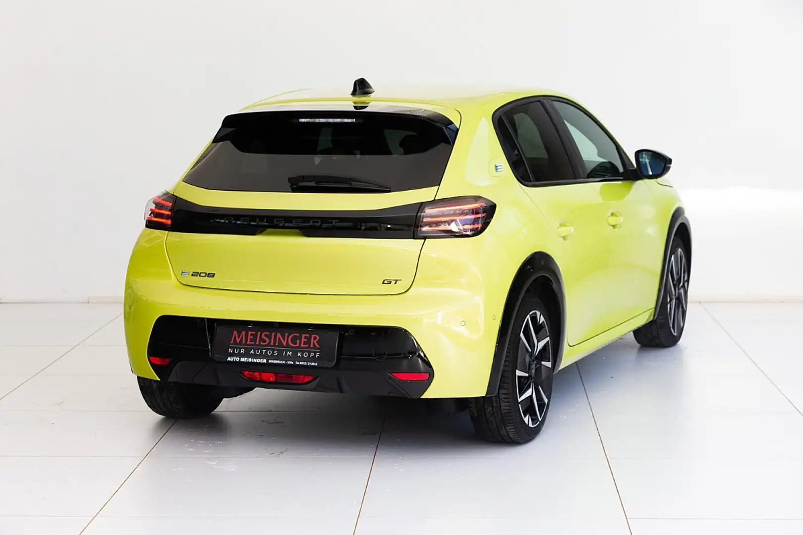 Peugeot e-208 156PS 51kWh GT Gelb - 2