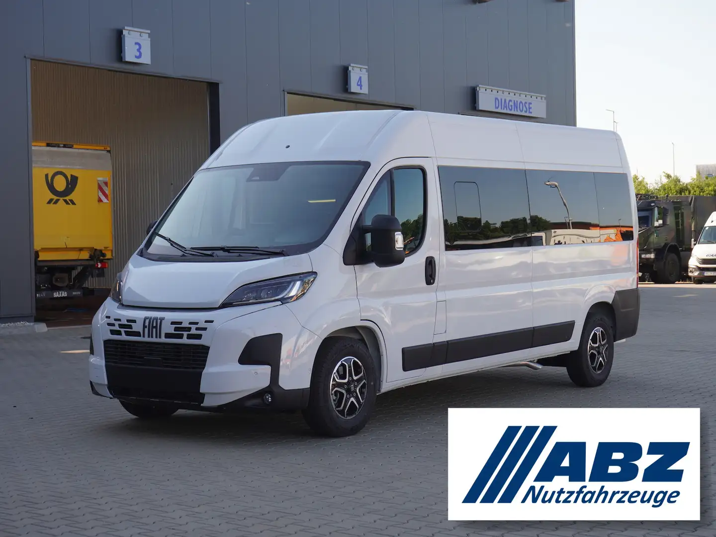 Fiat Ducato Modular L3H2 180/9-Sitzer+Rollstuhllift Weiß - 1