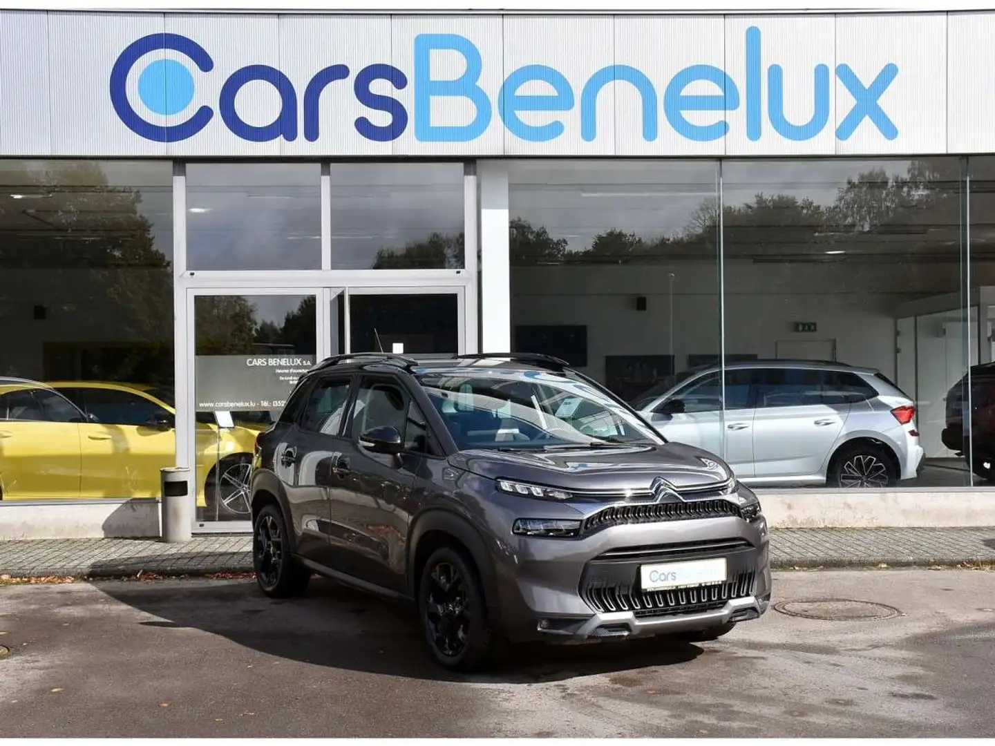 Citroen C3 Aircross 1.2 PureTech 110 GPS LANE HUD GRIP CAM JA17 1MAIN Gris - 1