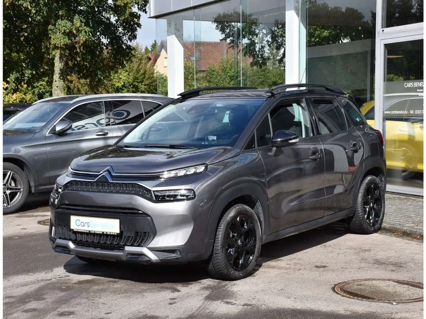 Citroen C3 Aircross 1.2 PureTech 110 GPS LANE HUD GRIP CAM JA17 1MAIN Gris - 2