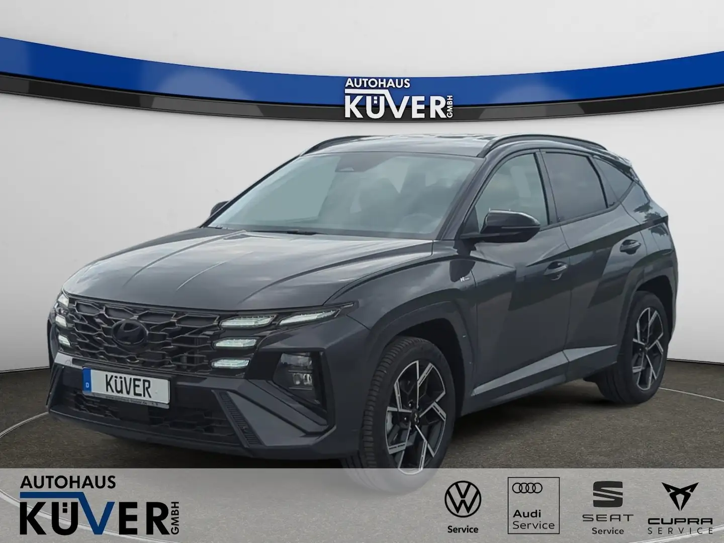 Hyundai TUCSON N-Line T-GDi 1.6 DCT 4x4+Navi+Shzg.+ACC Gris - 1