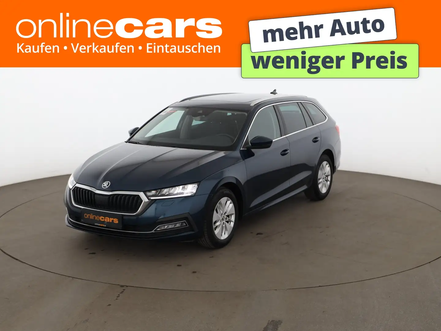 Skoda Octavia Combi 2.0 TDI Ambition AHK LED SKY AHK Blau - 1