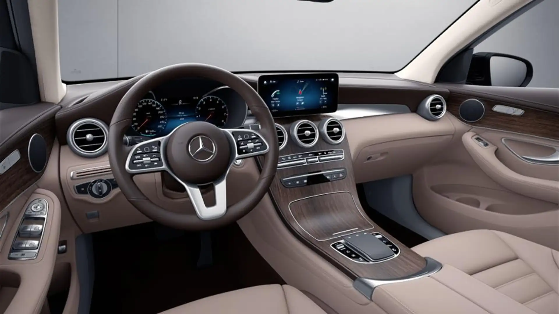 Mercedes-Benz GLC 300 de 4M AMG/Night/LED/AHK/DISTRONIC/360Cam Weiß - 2