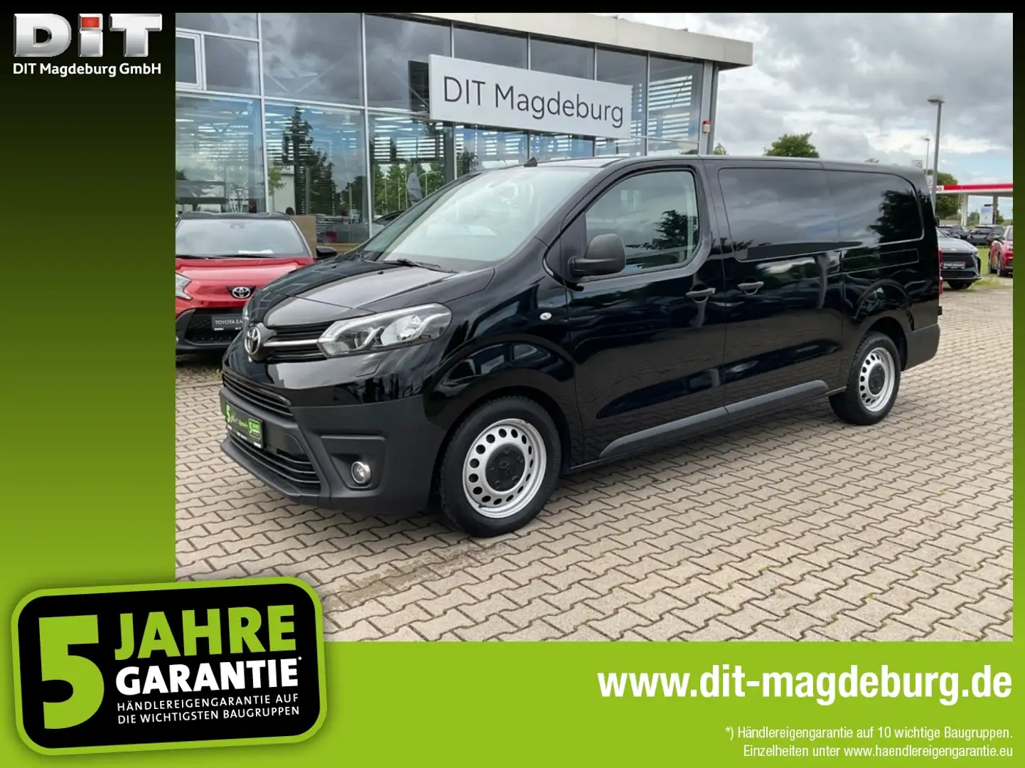 Toyota Proace 2.0 Doka L2 Comfort 2 Schiebetüren Zwart - 1