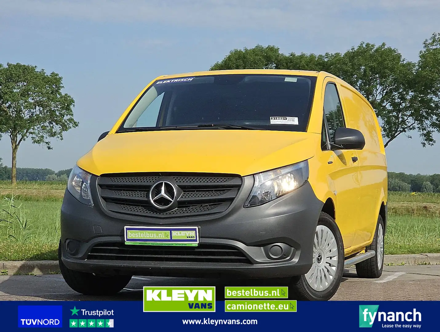 Mercedes-Benz Vito EVITO L2 ac automaat EURO6 Geel - 1