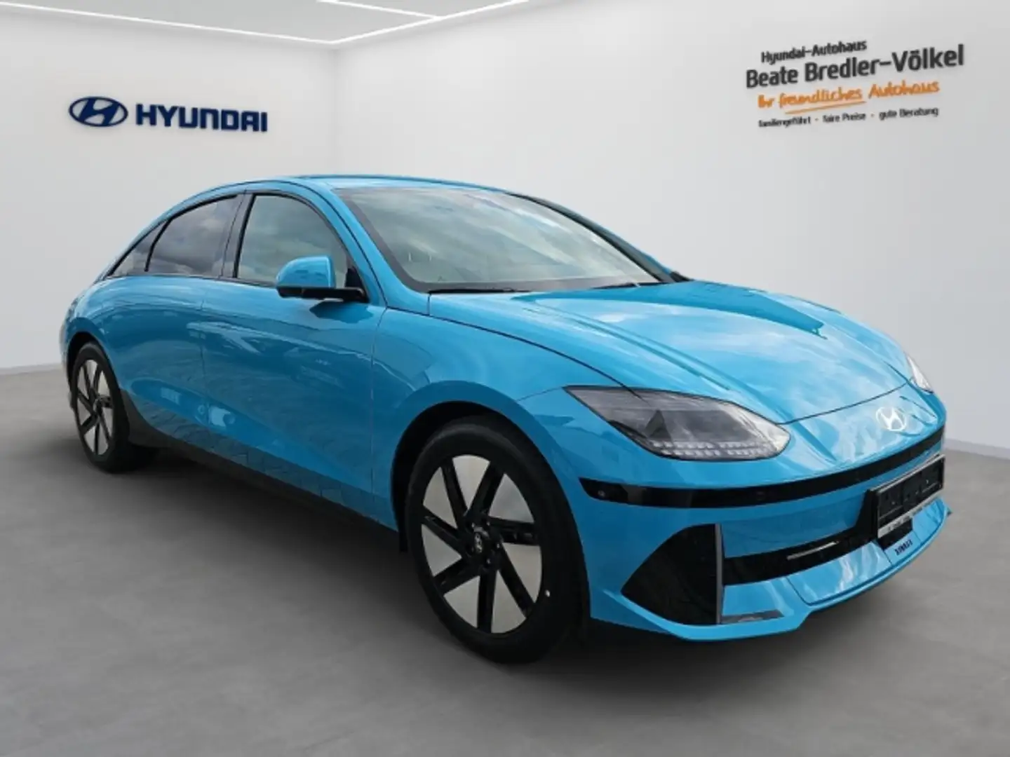 Hyundai IONIQ 6 Techniq Elektro 4WD Park + Sitz Paket Blau - 2