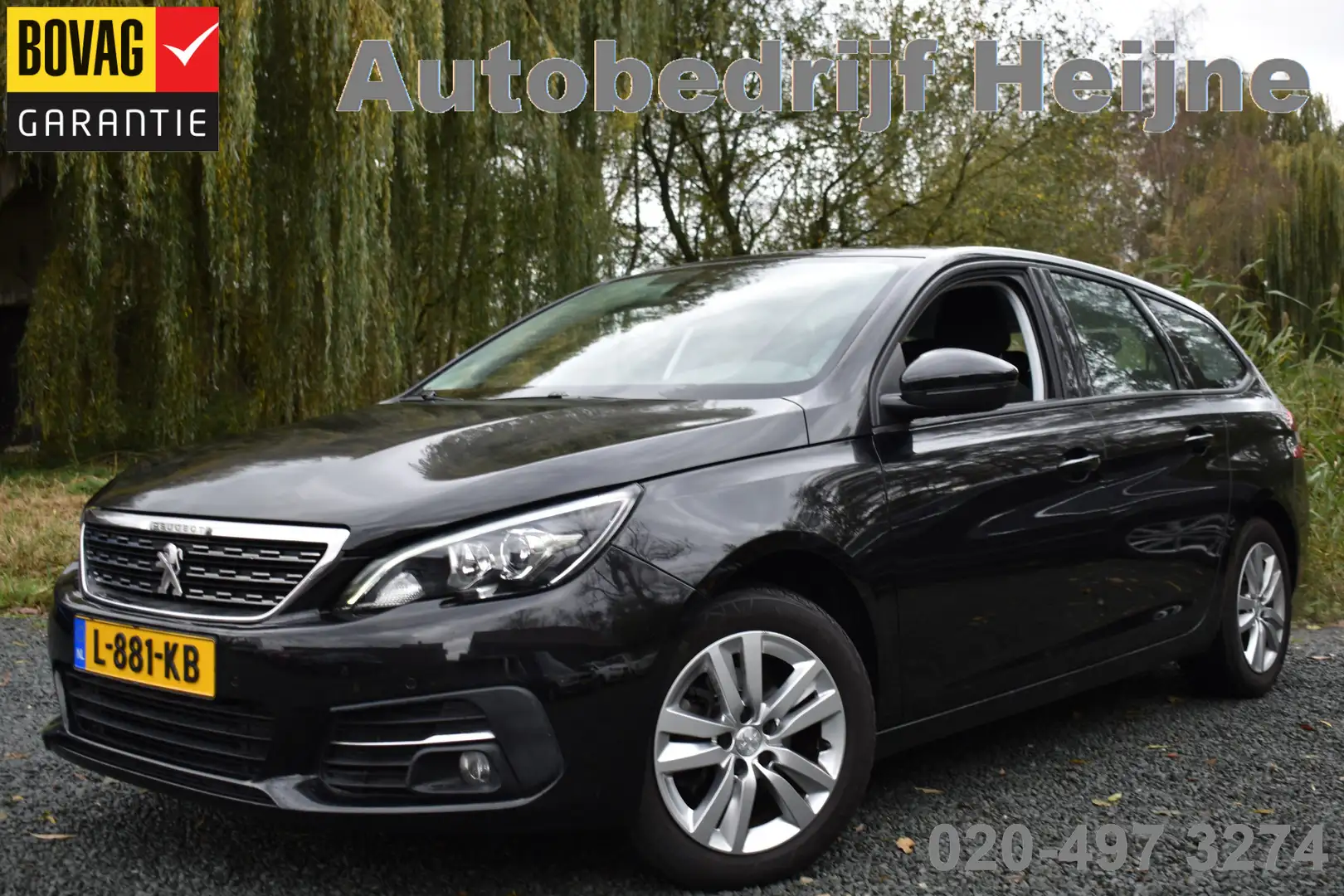 Peugeot 308 SW 110PK PureTech Blue ACTIVE CAMERA/NAVI/VIRTUAL Noir - 1