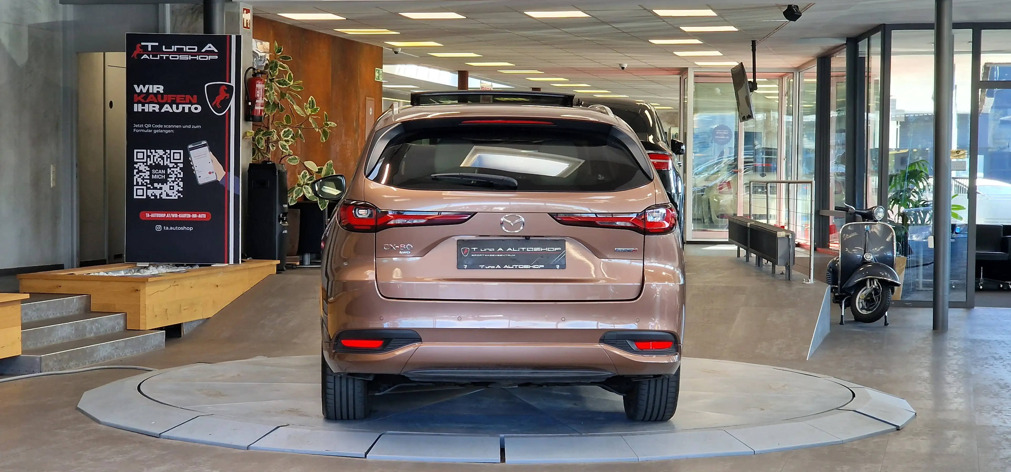 Mazda CX-80 e-SKY D AWD Takumi Plus 1-Hand 6-Sitzer Aut. *Pano — photo 7