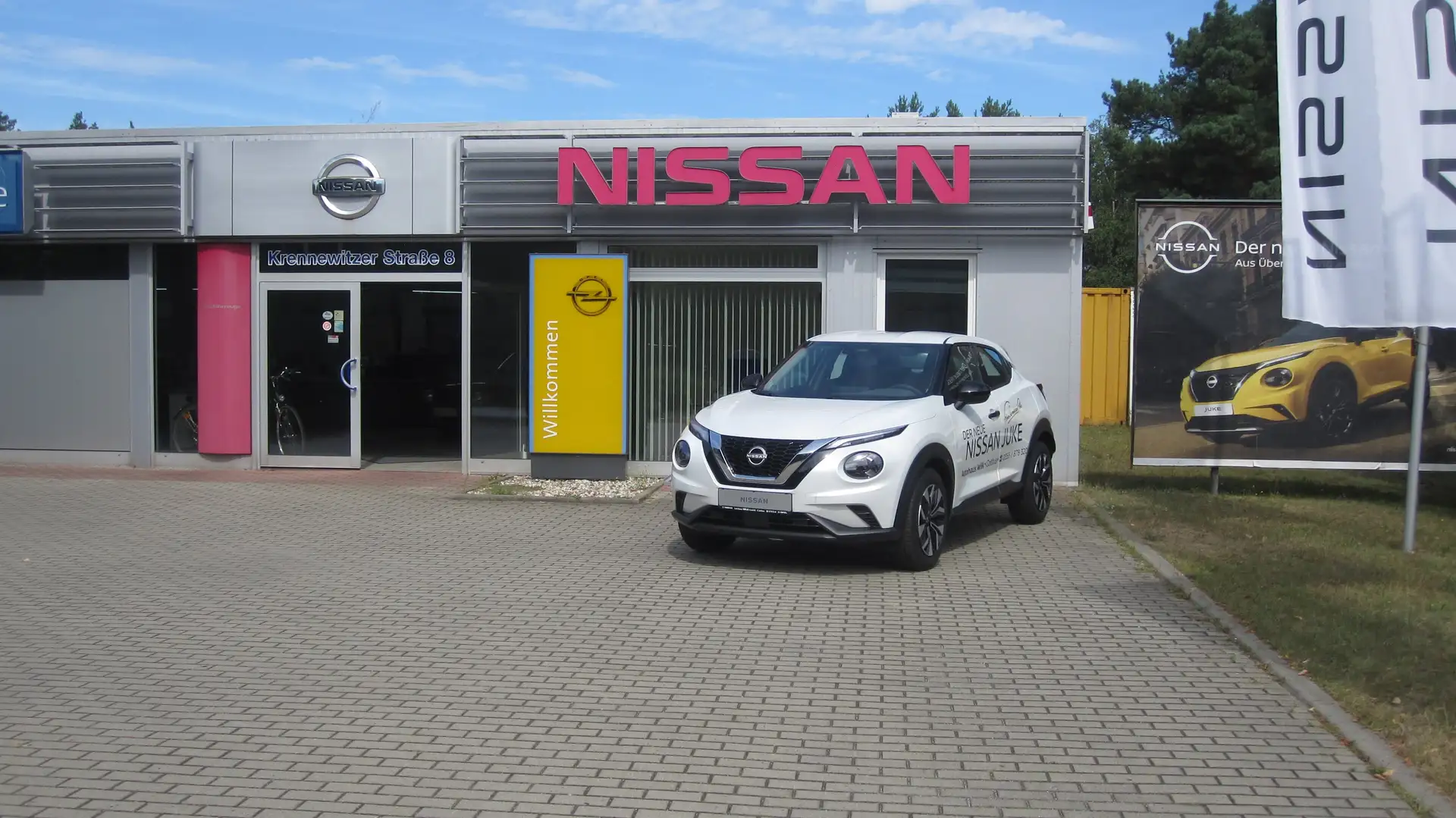 Nissan Juke Juke 1.0 DIG-T Acenta Weiß - 2