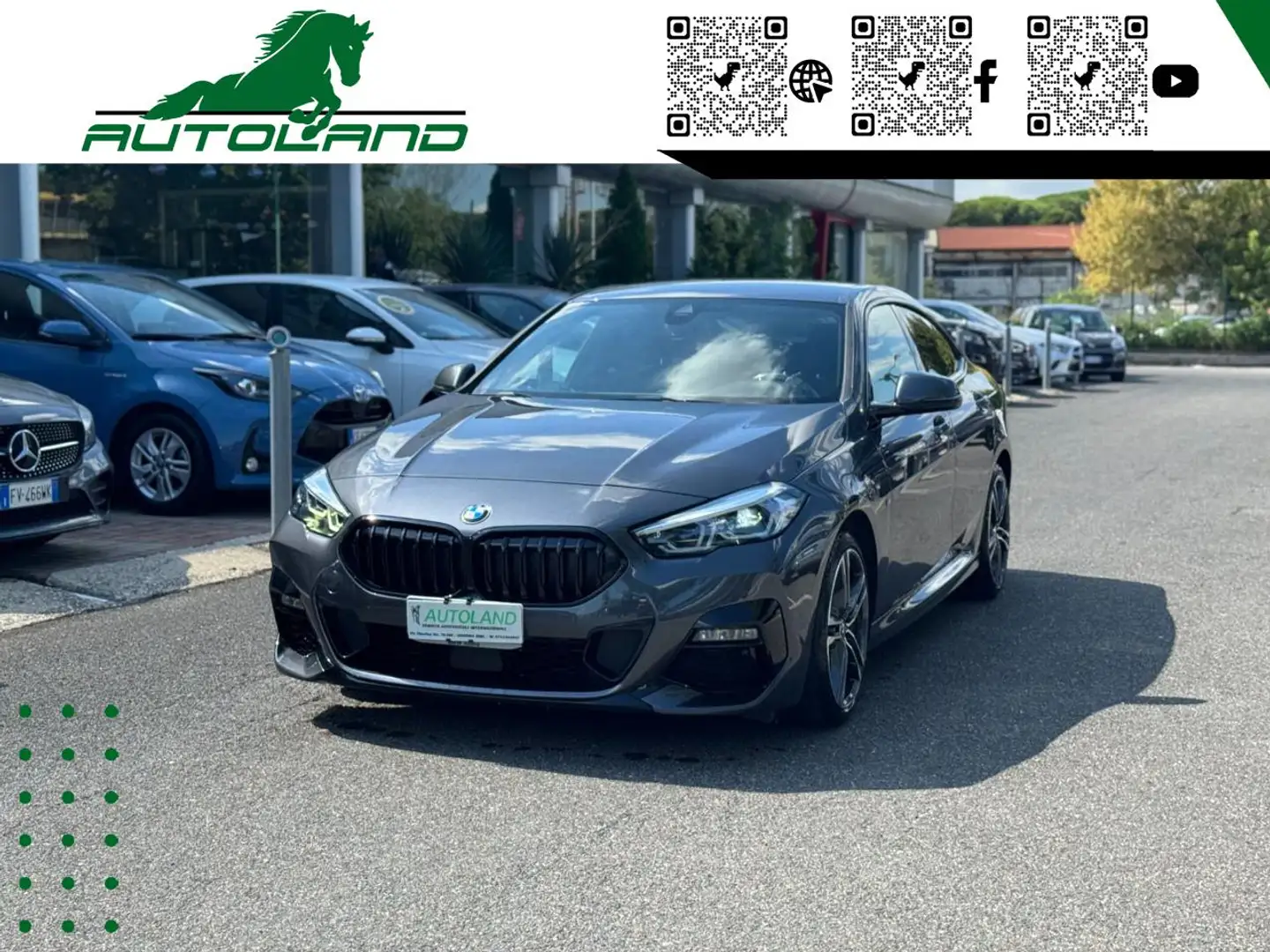 BMW 218 d Gran Coupé Msport 150CV Grigio - 1