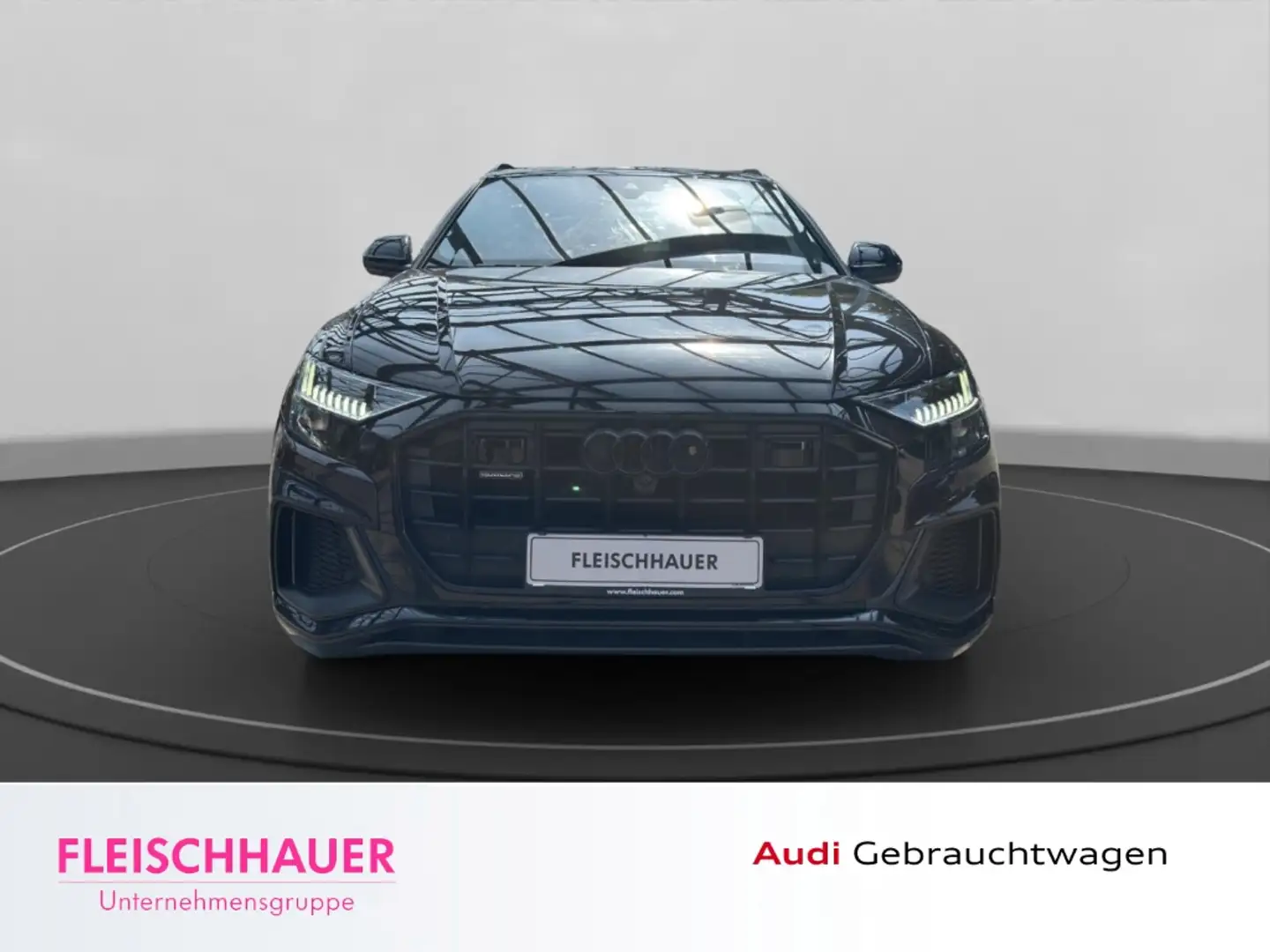 Audi Q8 50 TDI quattro S line HUD Luftfederung  StandHZG A Noir - 2