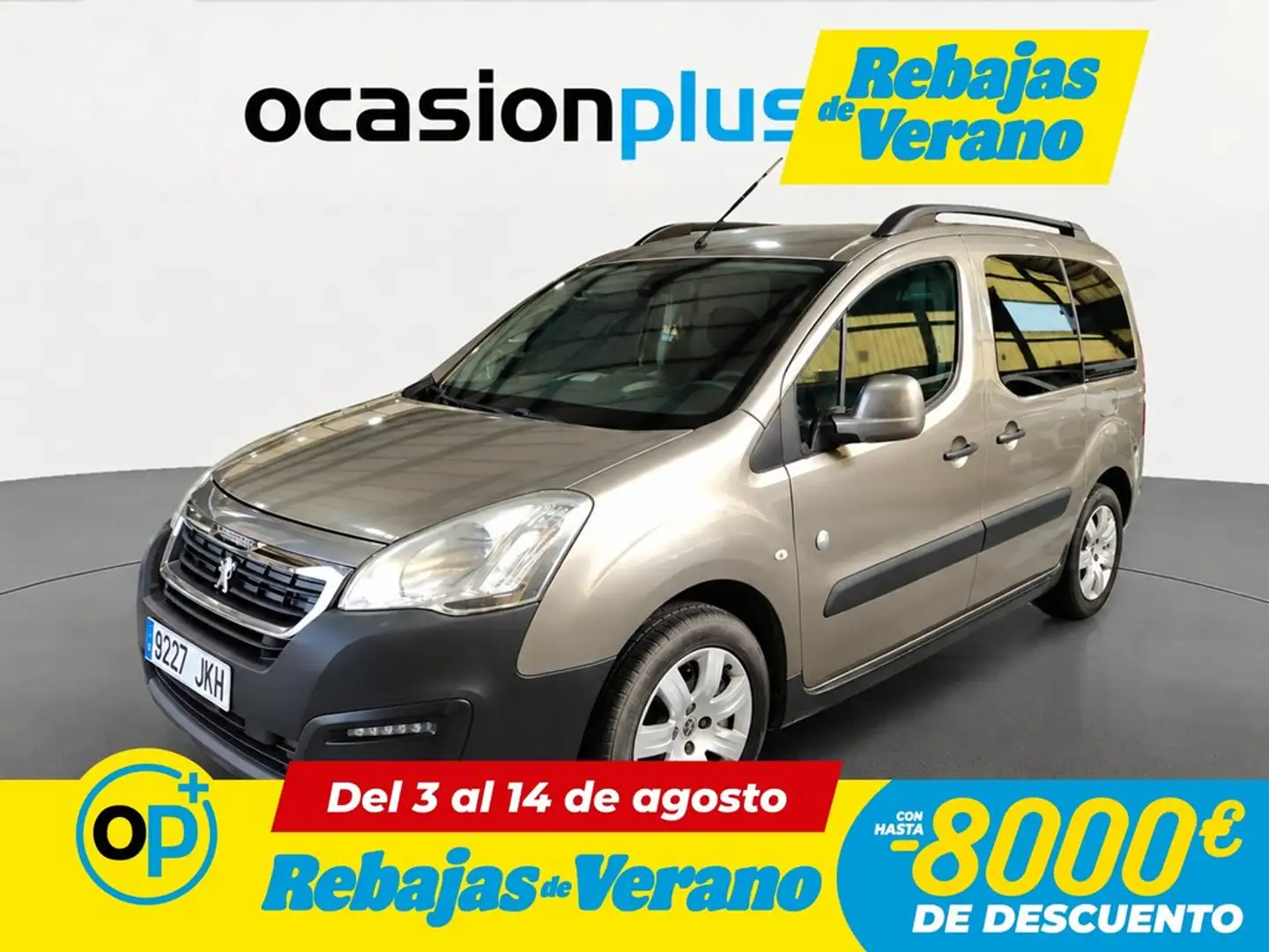 Peugeot Partner Tepee 1.6BlueHDI Outdoor 100 Marrón - 1