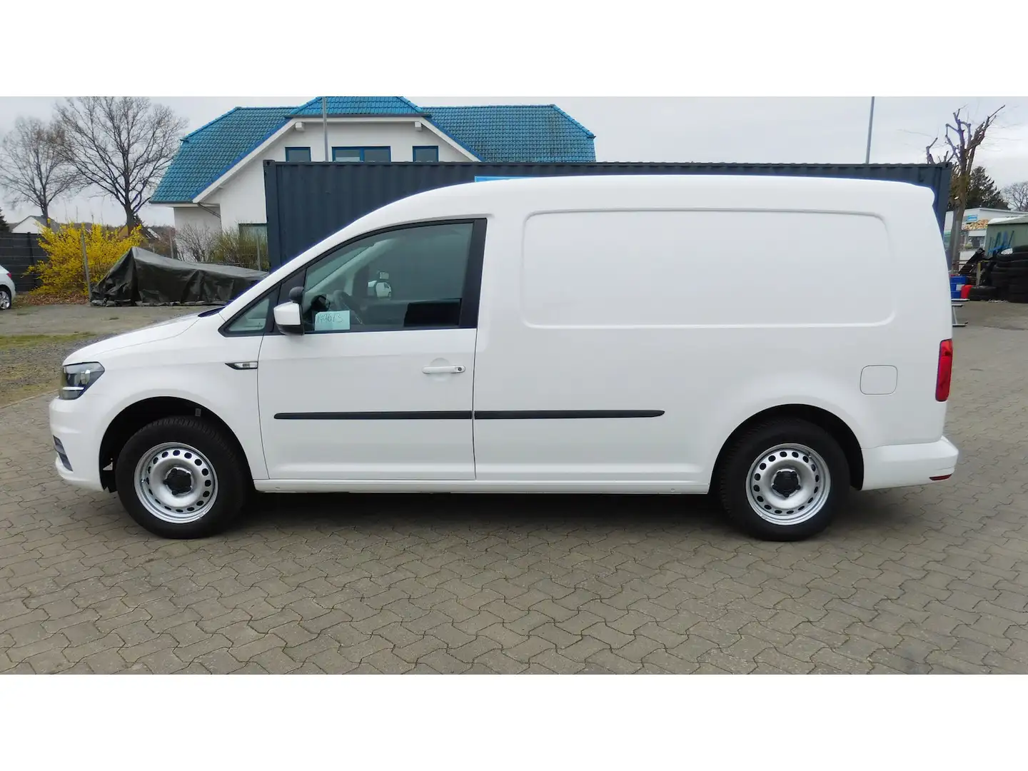 Volkswagen Caddy Maxi Abt-e Elektrik Kasten DSG Klima Wit - 1