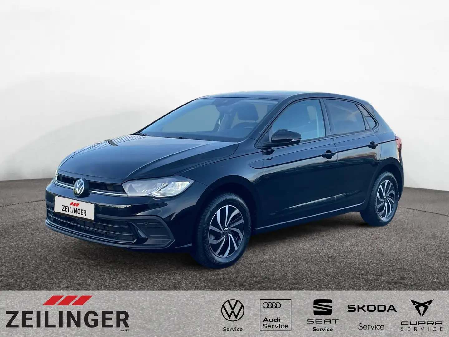 Volkswagen Polo Life TSI DSG|APP-CONNECT|ACC|SH|CLIMATRONIC Schwarz - 1