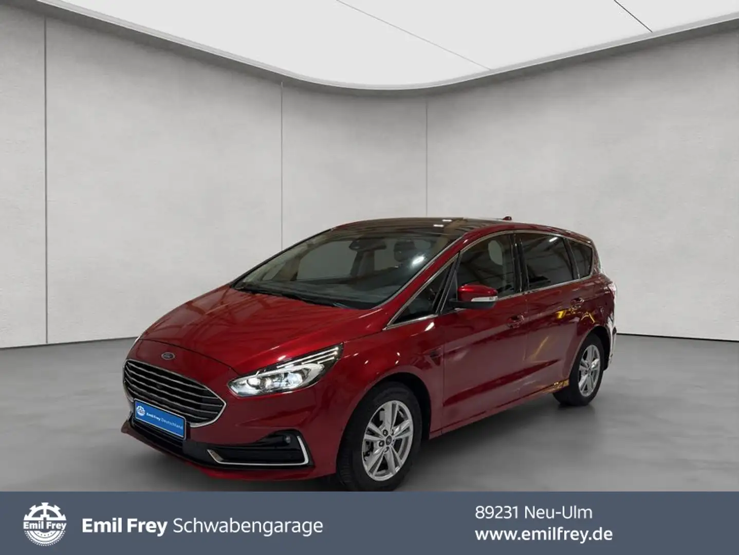 Ford S-Max S-Max 2.5 Duratec FHEV Titanium *7-SITZER* Rouge - 1