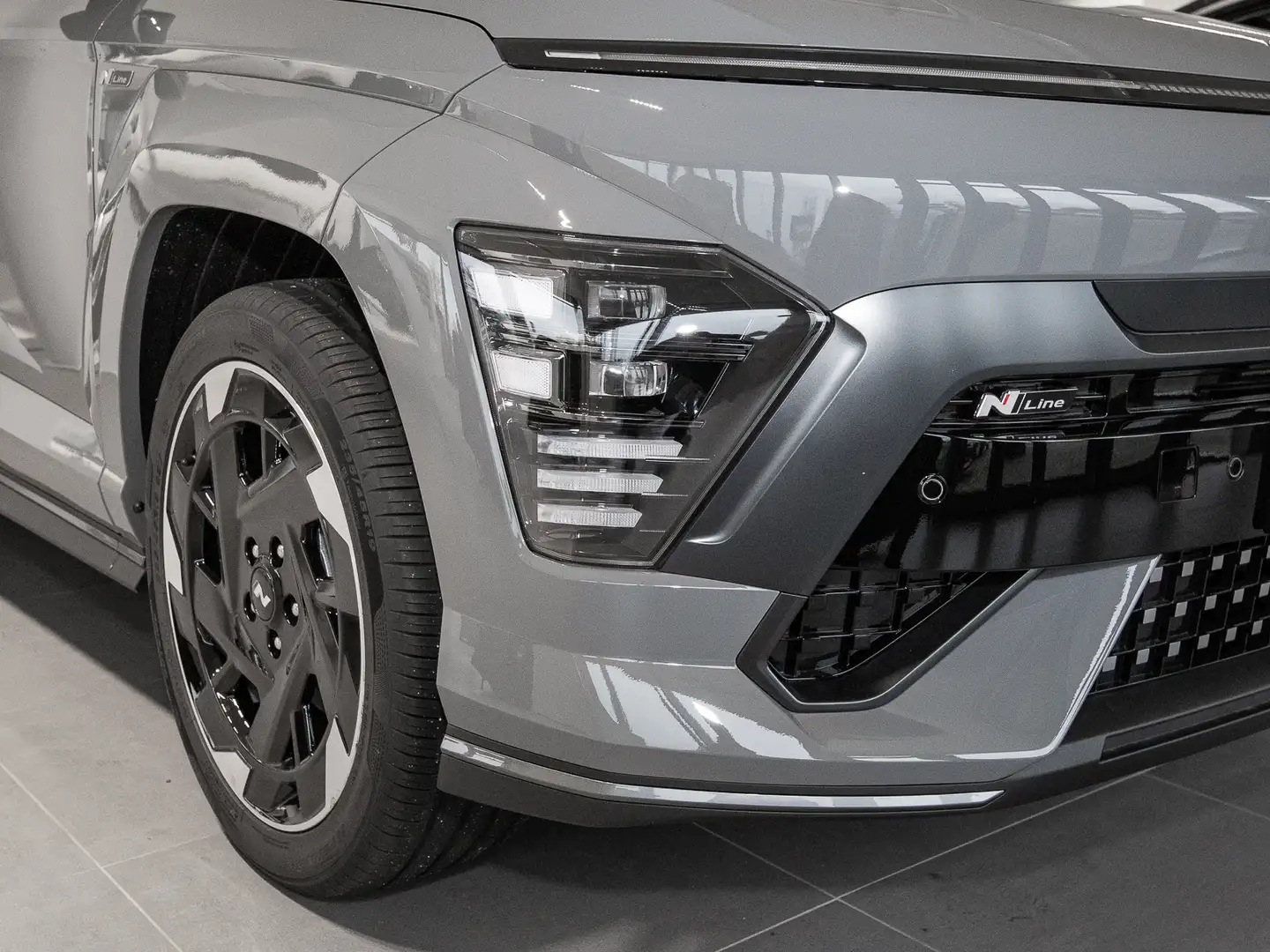 Hyundai KONA N-LINE+VOLL-LED+WÄRMEPUMPE+19"LMF+SOFORT Grigio - 2