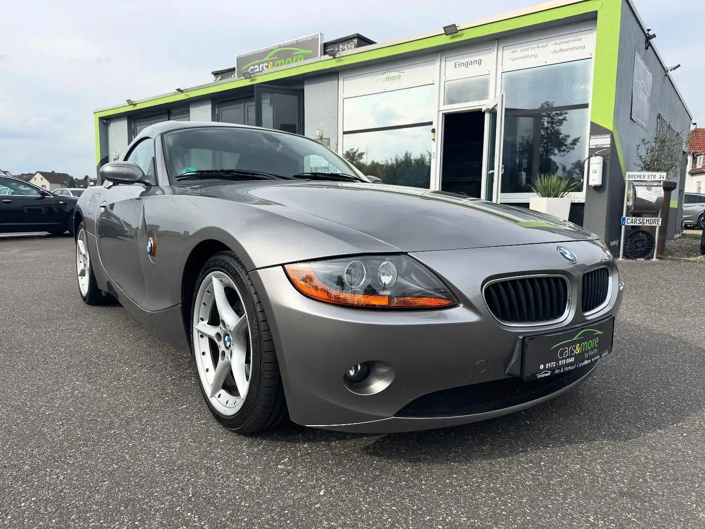 BMW Z4 2.2i-Hardtop-Leder-18 Zoll Grau - 1