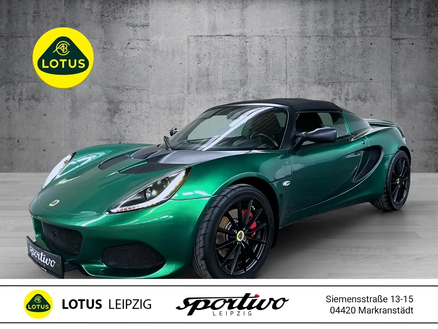 Lotus Elise Sport 220 *Lotus Leipzig* Grün - 1