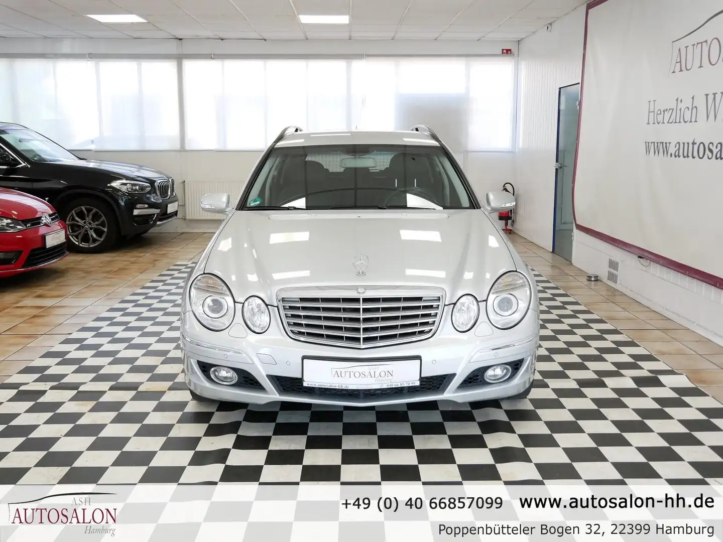 Mercedes-Benz E 200 T Kompressor*Steuerkette & Versteller Neu*Sportpak Silber - 2