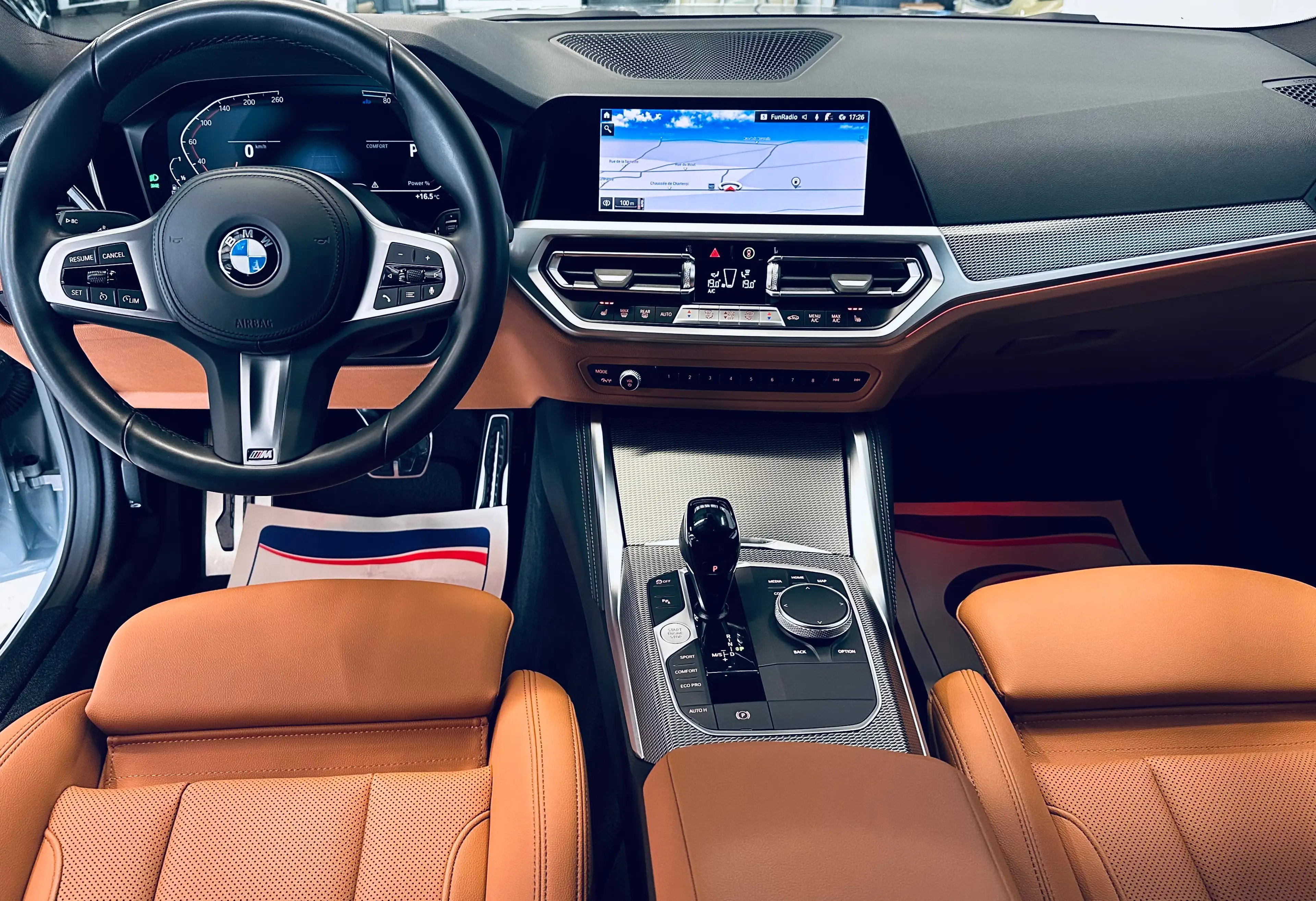 BMW 420 d Gran Coupé *26.229km* BOITE AUTO PACK M CAMERA LIM CARPLAY CUIR — photo 10