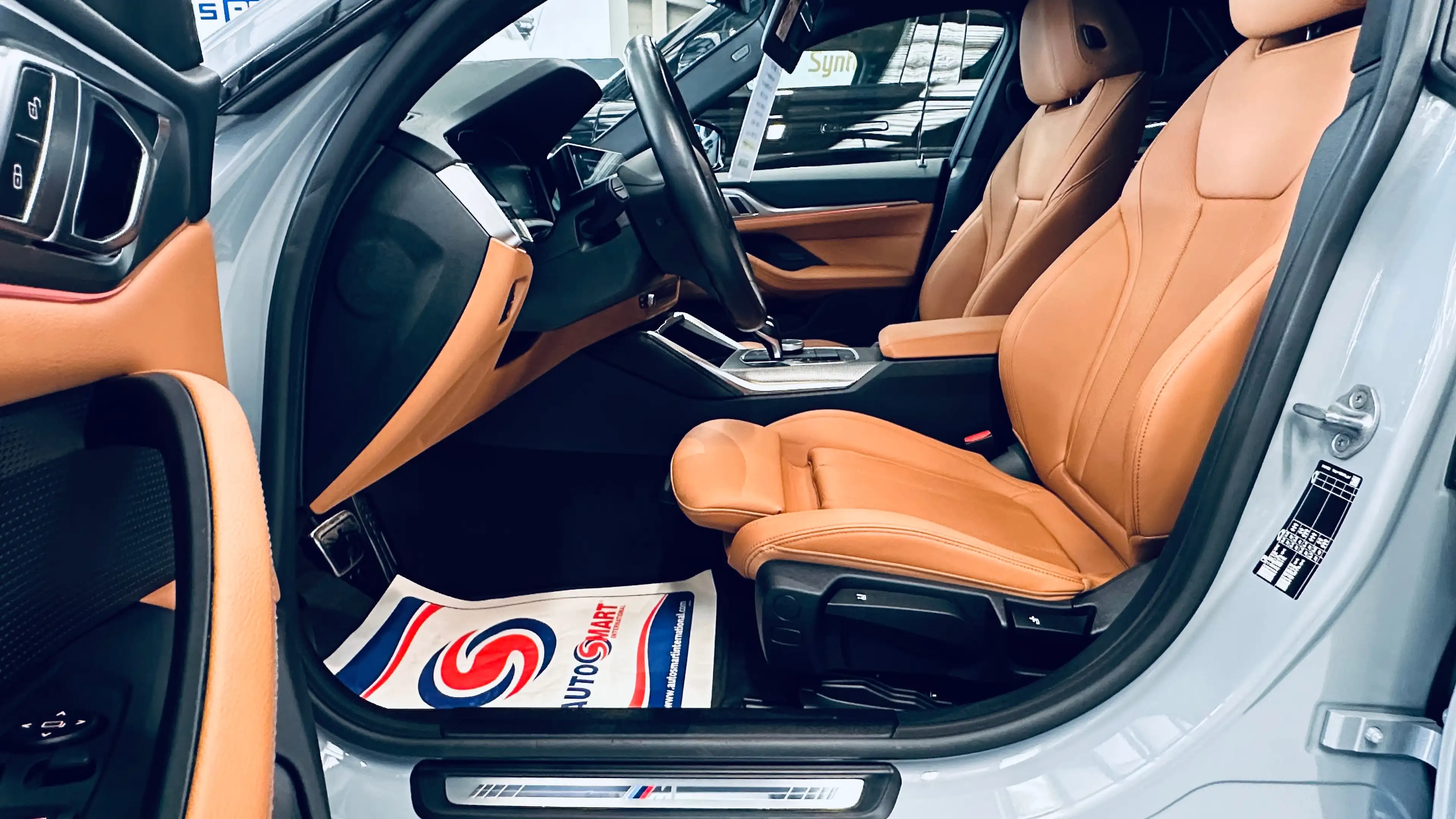 BMW 420 d Gran Coupé *26.229km* BOITE AUTO PACK M CAMERA LIM CARPLAY CUIR — photo 7
