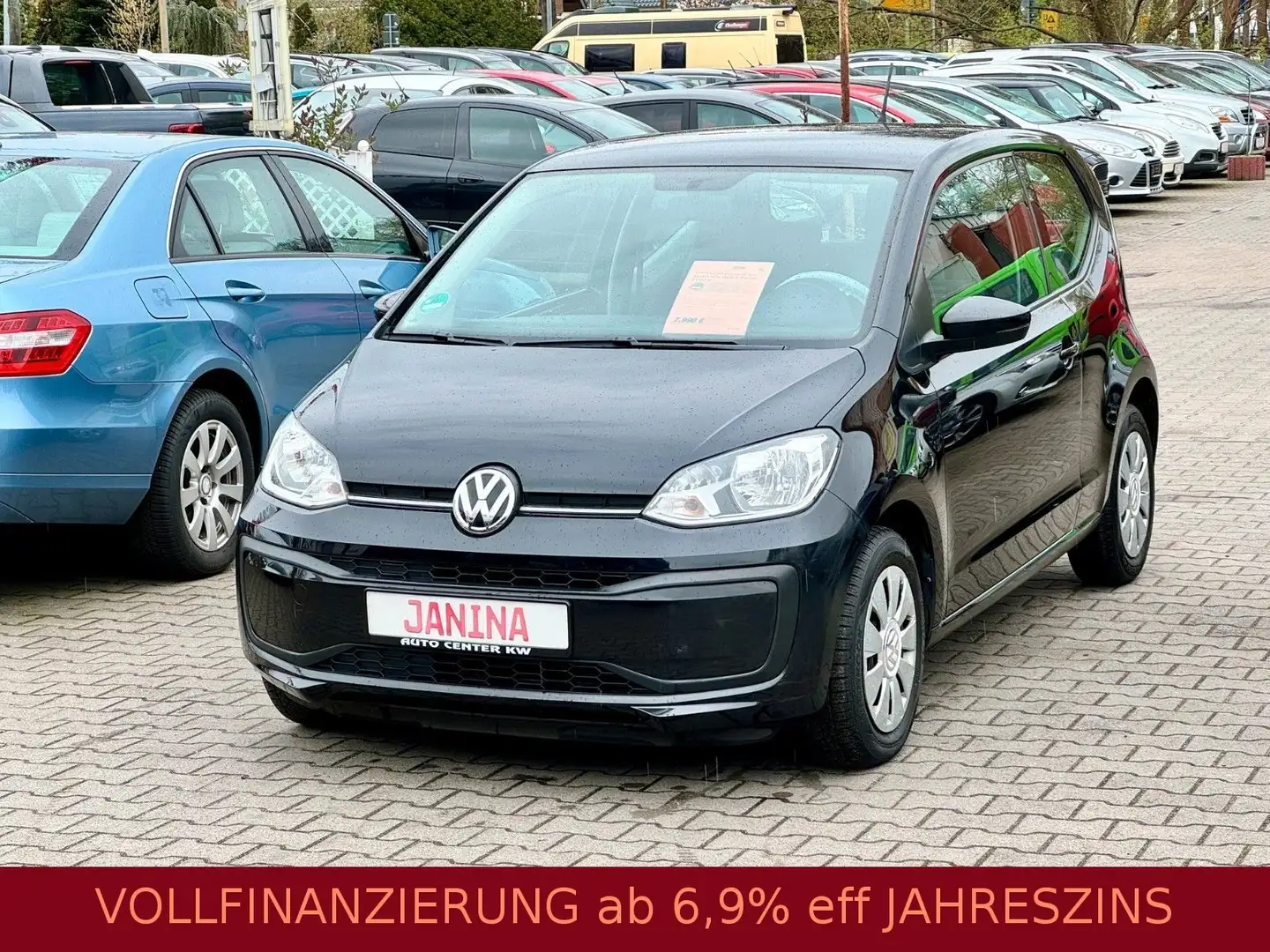 Volkswagen up! MOVE-KLIMA-PDC-ISOFIX--EURO6-RDK-ALLWETTER-HU Schwarz - 1