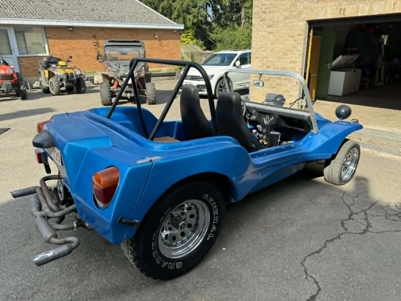 Apal- bleu - 08/1973- 2.499 km- 54cv- révision faite en 2026, foto 3