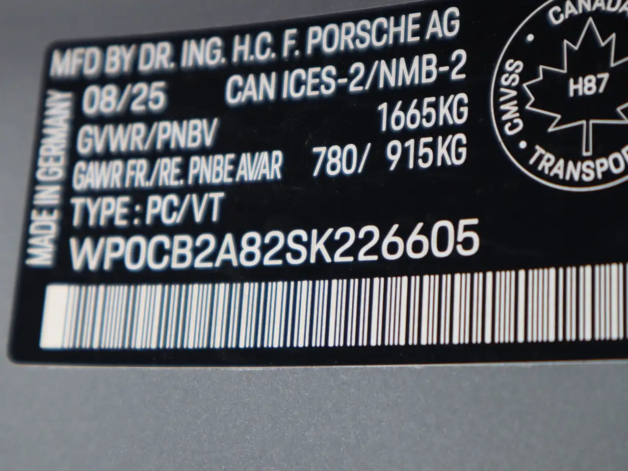Porsche 718 Boxster fotografie Porsche 718 Boxster