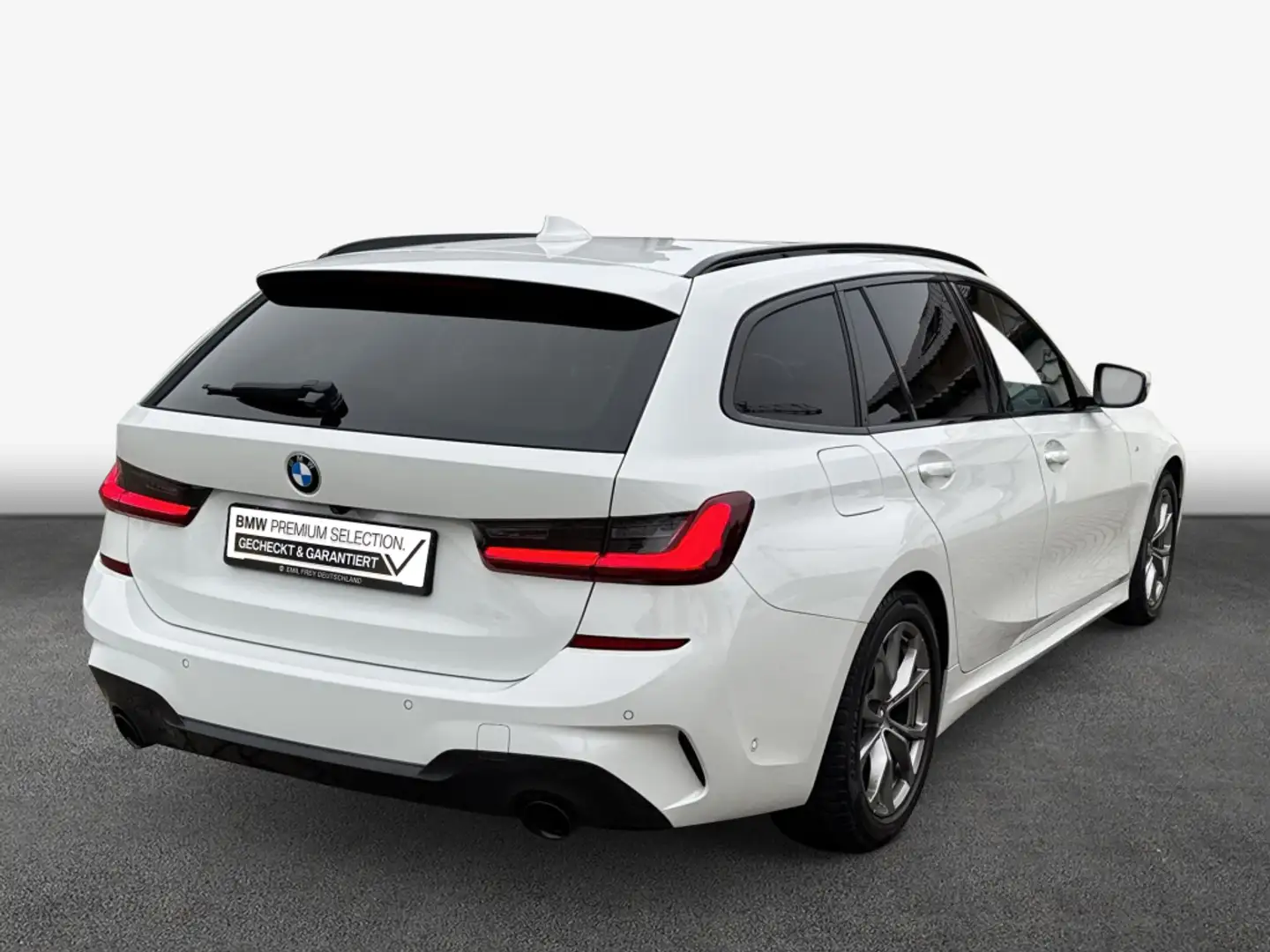 BMW 320 i Touring Aut. M Sport Weiß - 2