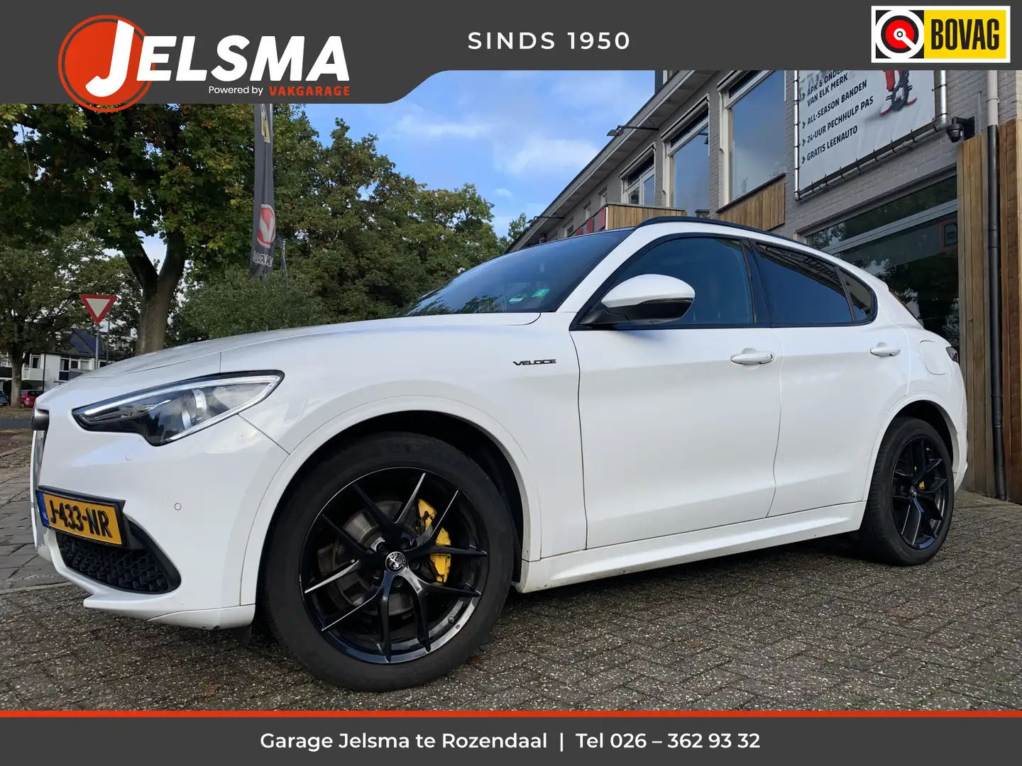 Alfa Romeo Stelvio 2.0 T AWD Veloce 280pk, Vol opties! Bianco - 1