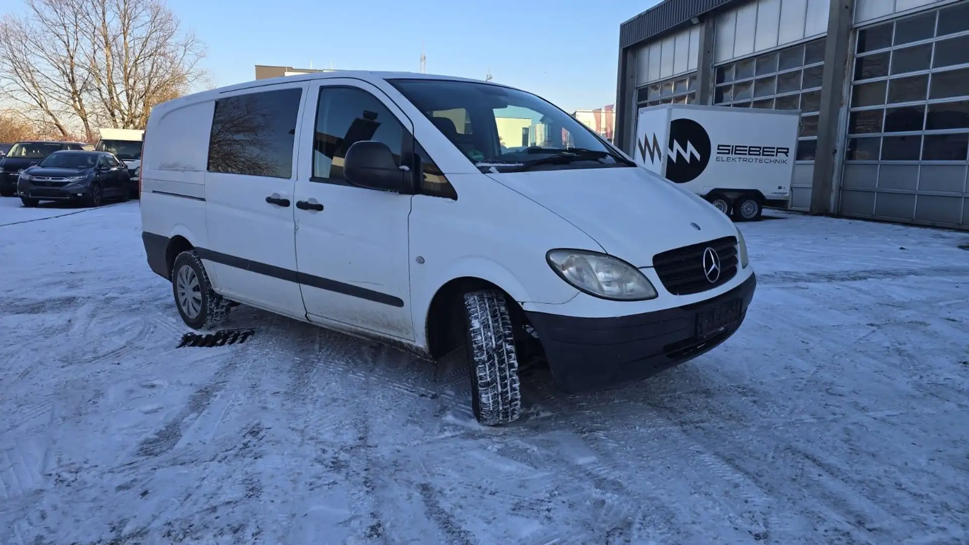 Mercedes-Benz Vito Mixto 111 CDI lang Weiß - 2
