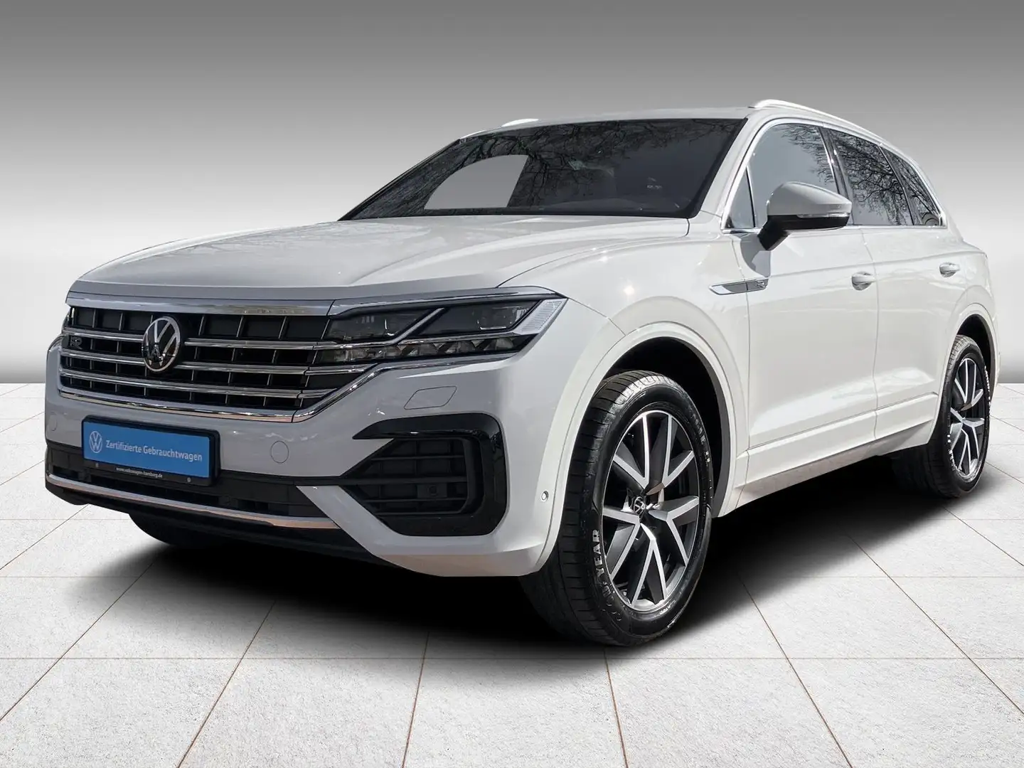 Volkswagen Touareg 3.0 TDI R-Line 4M AUT IQ.Light AHK Navi Weiß - 2