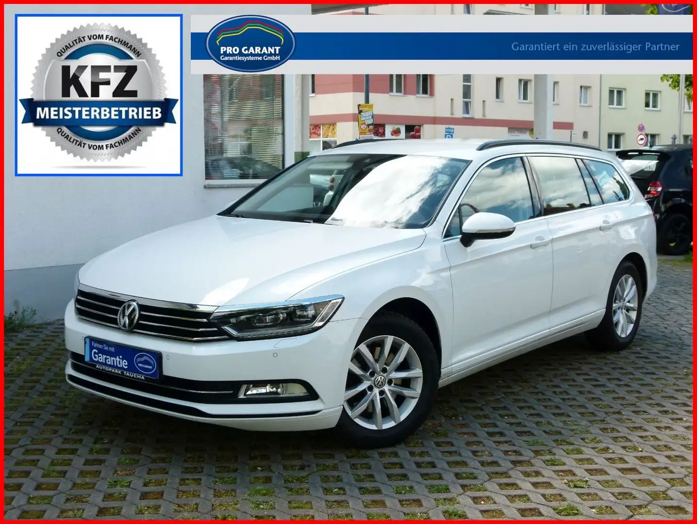 Volkswagen Passat Variant TSI 1.Hand LED TÜV 2027 +GARANTIE Weiß - 1