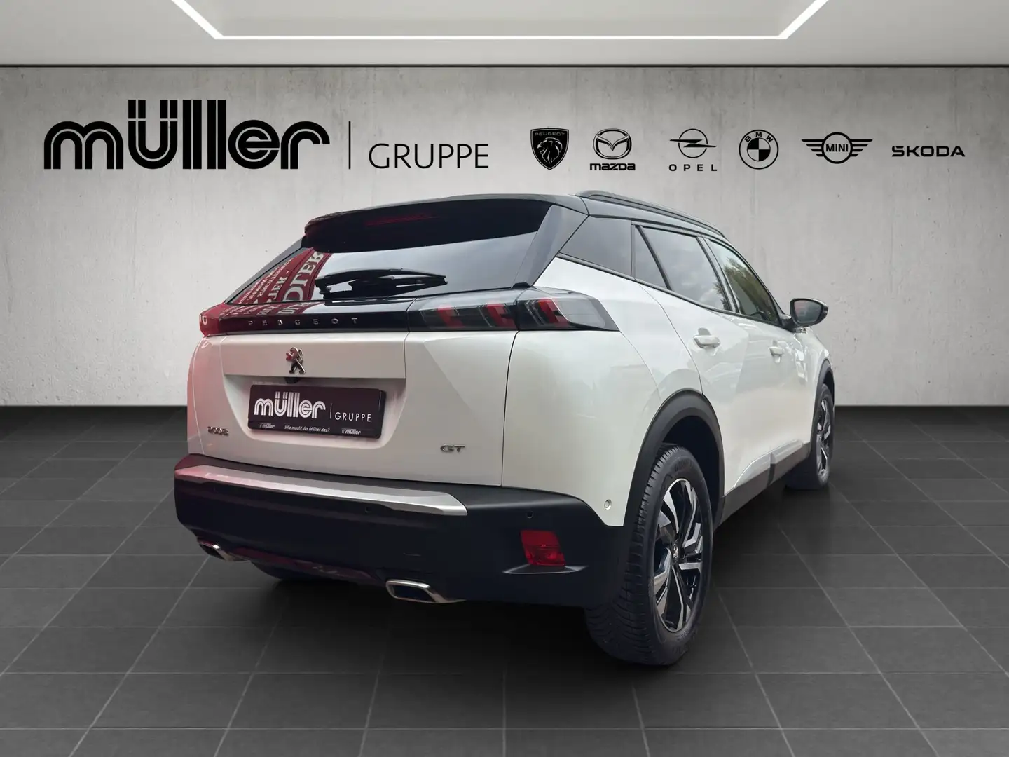 Peugeot 2008 GT PURETECH 130 GT Weiß - 2