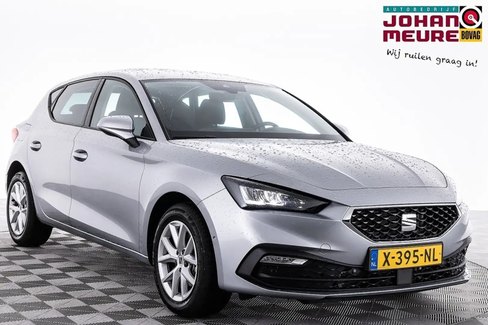 SEAT Leon 1.0 eTSI Style Business Intense Automaat | NAVI | Grijs - 1