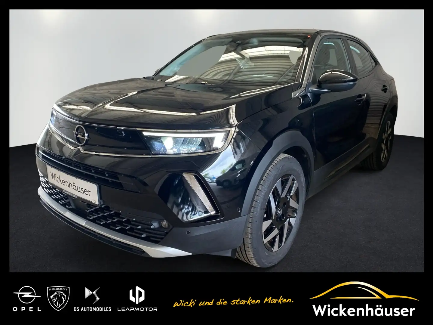 Opel Mokka-E Mokka e Elegance LED+Navi+SHZ+Fernlichtass.+Kam. Schwarz - 1