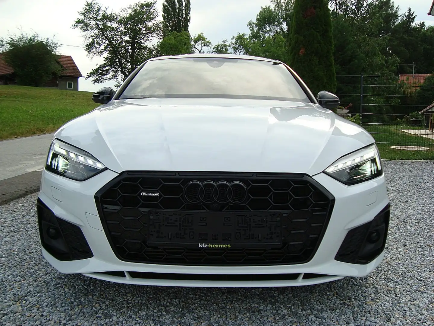 Audi A5 SB 45 TFSI Richtig Voll Laser S-Line 1-Hand Blanc - 2