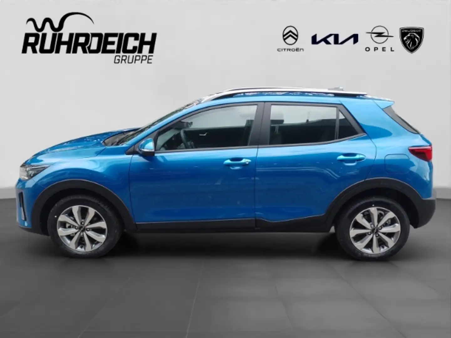 Kia Stonic 1.0 T-GDI VISION Navi Blendfreies Fernl. Apple Car Bleu - 2