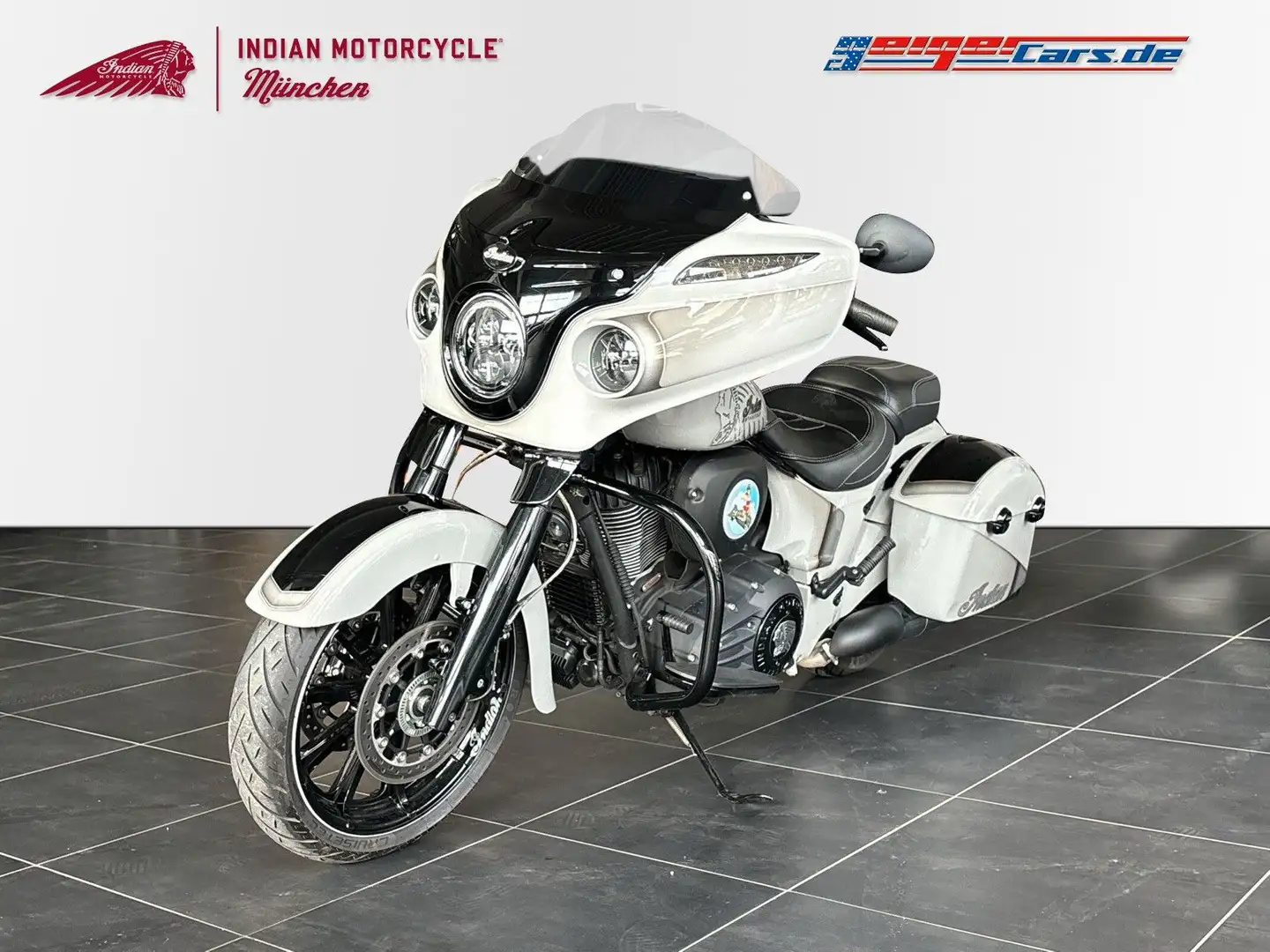Indian Chieftain LIMITED CUSTOM ! Finanz.3,99% Gris - 1