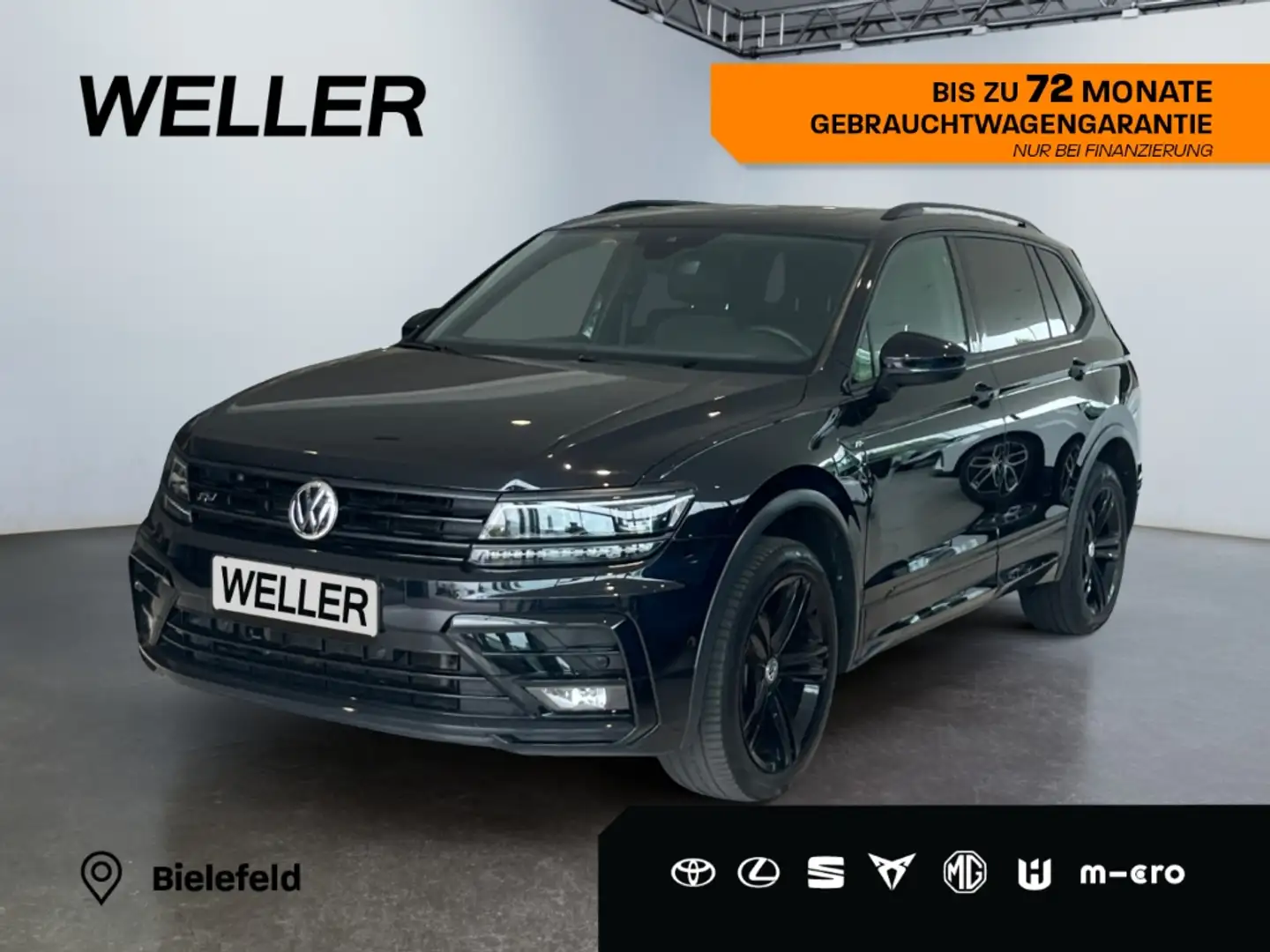 Volkswagen Tiguan Allspace 2.0 TDI *R-Line*LED*Pano*CAM*ACC* Zwart - 1