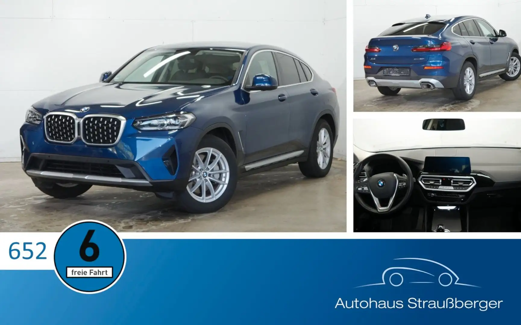 BMW X4 30xi Driving Asssitant HiFi KZU QI adaptivLED Azul - 1