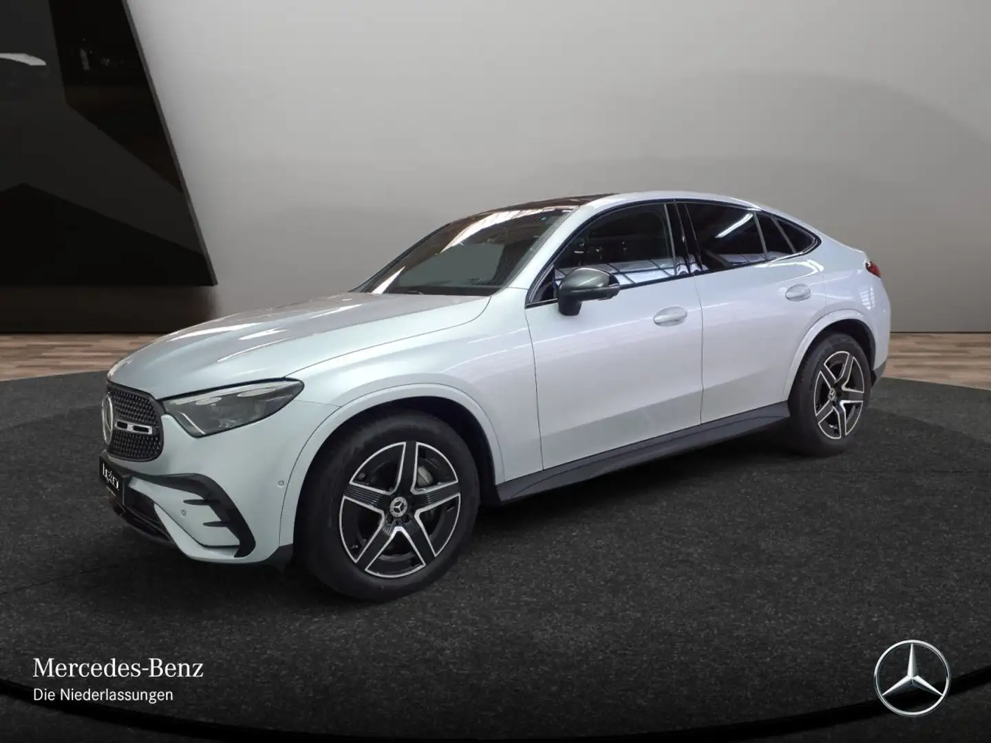 Mercedes-Benz GLC 450 d 4M AMG+NIGHT+PANO+360+AHK+BURMESTER+9G Silber - 2