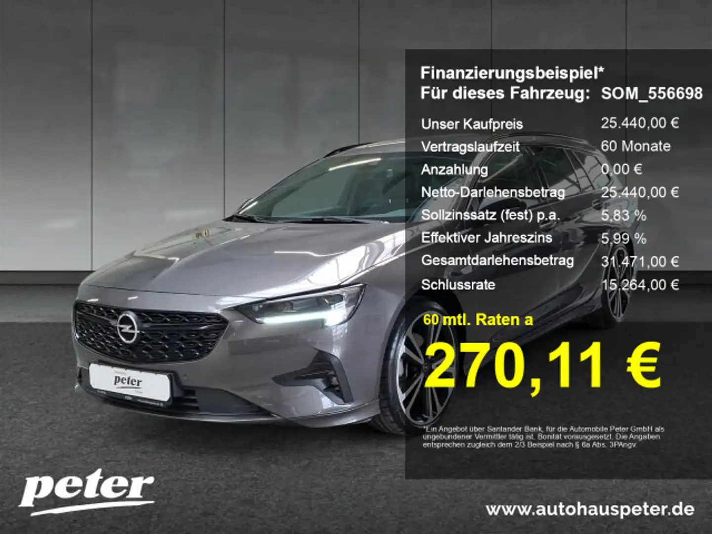 Opel Insignia Insignia ST 2.0 CDTI Ultimate OPC-Line Intellilux Alcantara Grau - 1