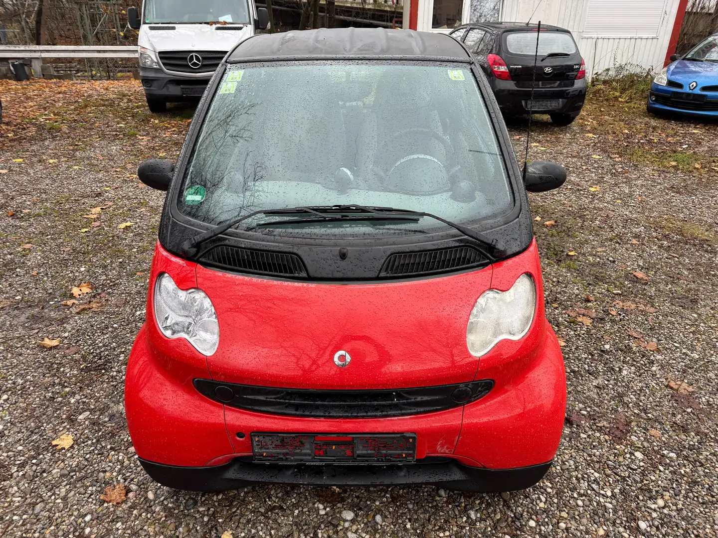 smart forTwo smart, TÜV(HU) 09.2027, Scheckheftgepflegt Rot - 2