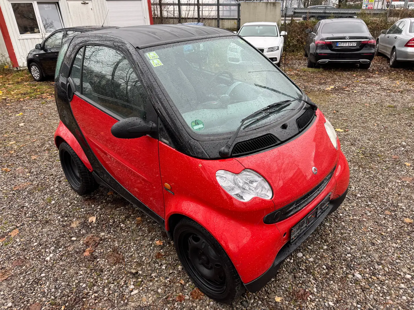 smart forTwo smart, TÜV(HU) 09.2027, Scheckheftgepflegt Rot - 1